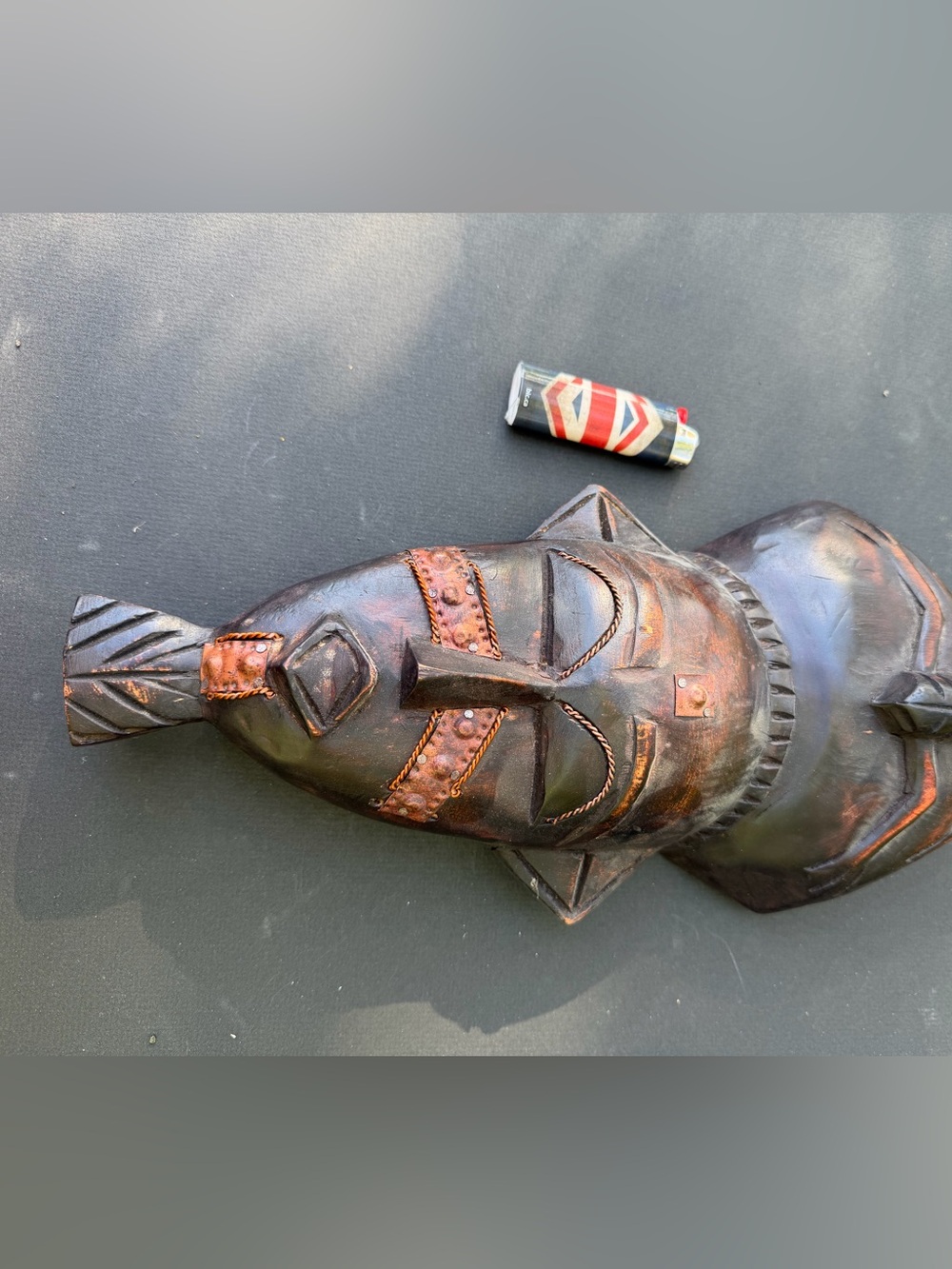 Vintage Wood Mask Made in Ghana